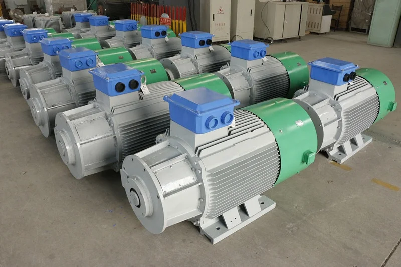 1000KW 500RPM Coreless Permanent Magnet AC Generator Design 50hz Wind Power Generator