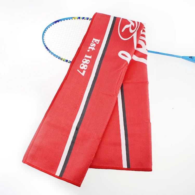 Customized Sports Towel Microfiber Sublimation Printed Towel With Logo For Gym