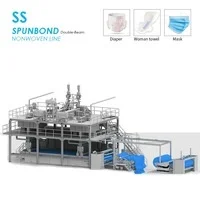 3200mm PP Single beam Spun bond Non woven Fabric Making Machine and non woven textile machine price for geotex