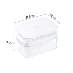 Large Ice Cube Tray Silicone Summer Home Student Drink Ball Food Grade Silicone Custom Logo Round Ice Cream Tools 1pc/opp Bag