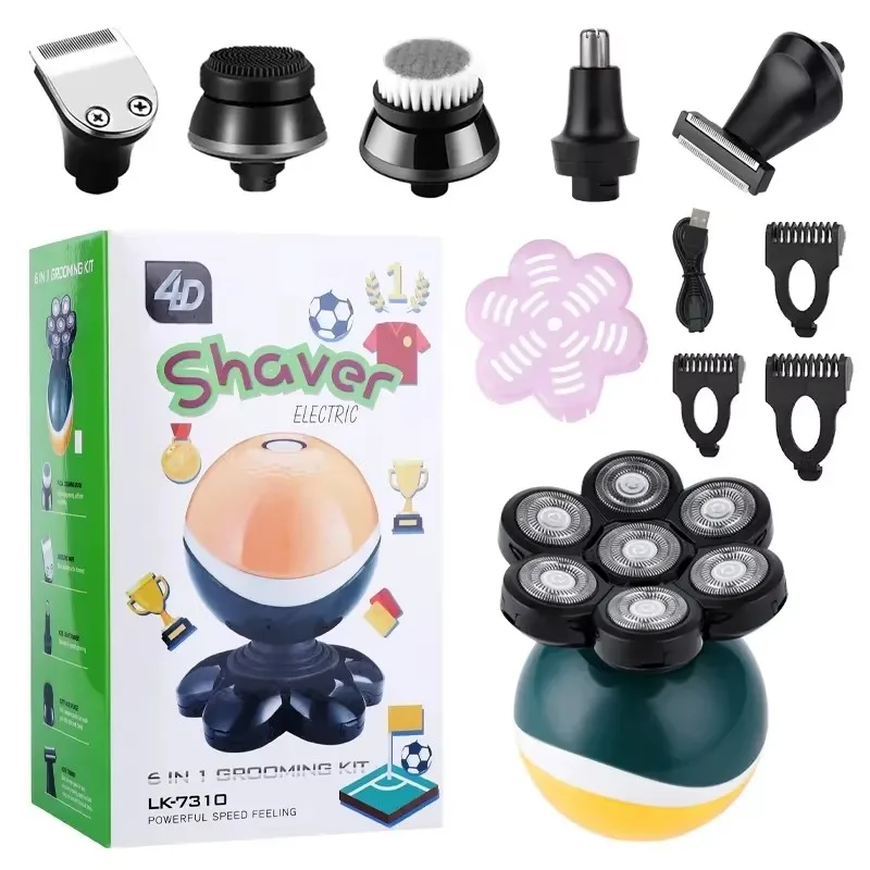 4D Multiple SKU selection electric Rotary shaver 5d 7d 8d 9d men Head shaver Waterproof Electric Shaver for Men