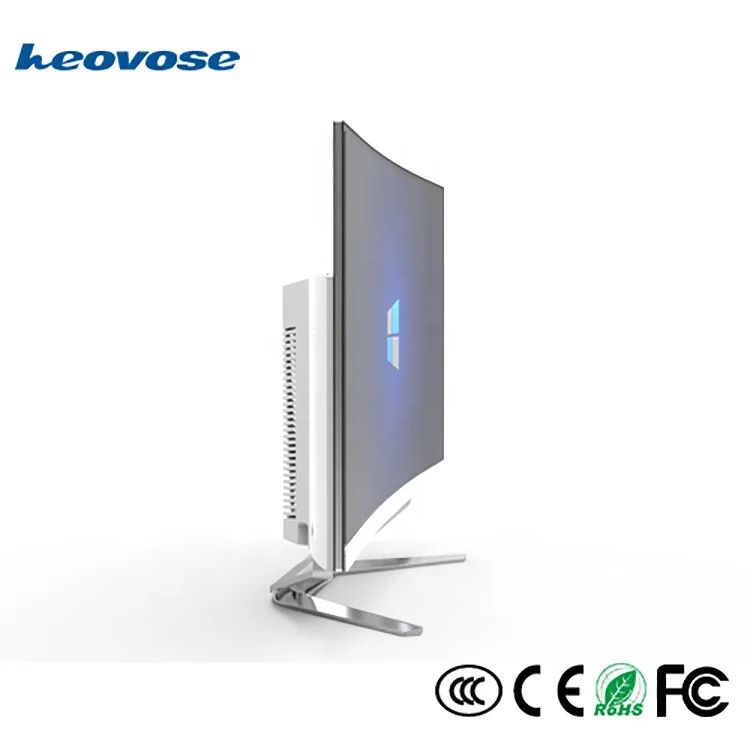 2020 New 23.6 inch High Quality Monoblock Computer Curve Screen Core I5 I3  I7 CPU Win10 Desktops All In One Gaming PC