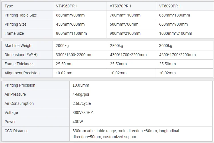 screen printing machine with high quality