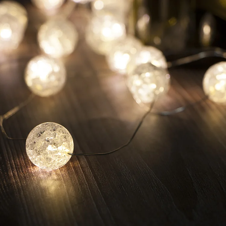 Микро-гирлянда на батарейках с 25 светодиодами украшение для дома