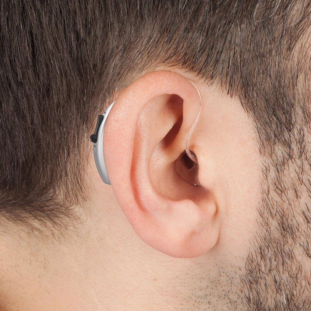 2024 new products rechargeable hearing aid digital mini ric bte hearing aids