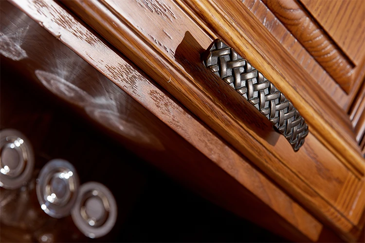 JOYEDA Customized furniture set photos of solid wood functional kitchen bar cabinet