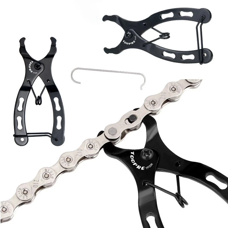 Bicycle Chain Clamp Quick Link Button Mount Rivet Closure Overhaul Removal Install Plier Bike Repair Service Tools Buckle Pliers