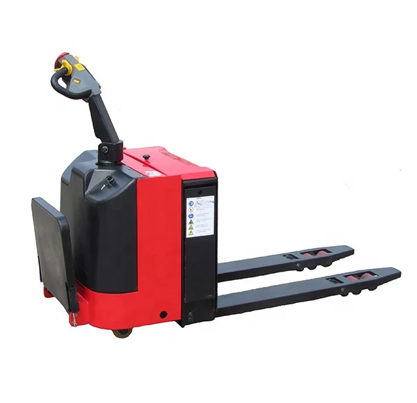 on sale Full Electric Pallet Jack the curve automatically slow down electric pallet trolley easy to operate