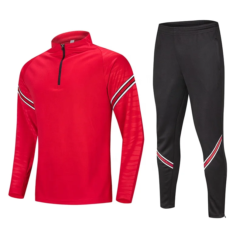 New Model Men Tracksuit Sweatsuit Custom Plain Cheap Soccer Tracksuits Men