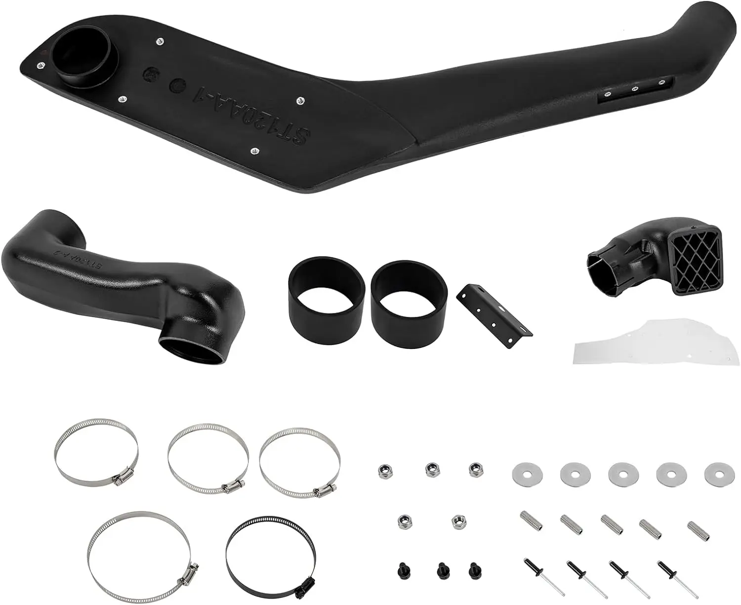 New Car Air ABS Plastic Intake Snorkel Kit Fit For 2005-2015 Toyota Tacoma With 4L Right Petrol Intake Air Snorkel Kit