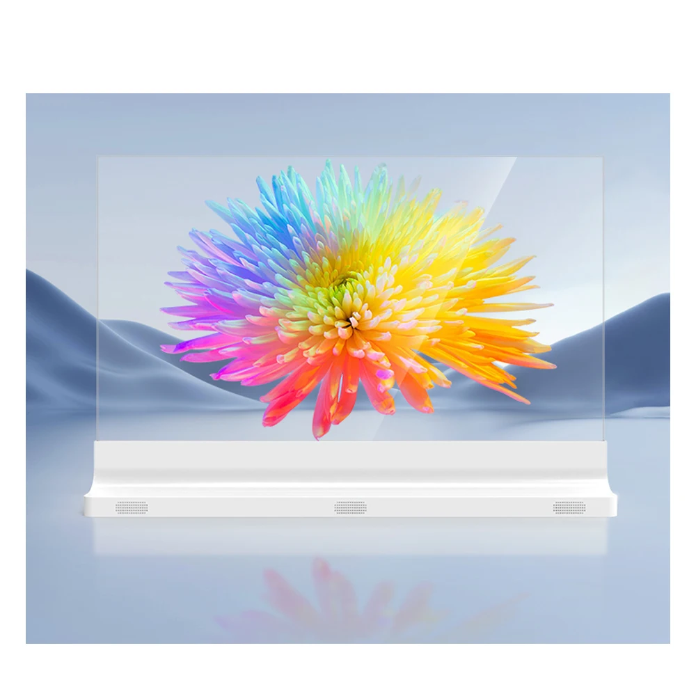 Original Import 55 Inch Touch OLED Transparent Screen In Landscape Self - luminous Deep Vivid High End Desktop In Stock