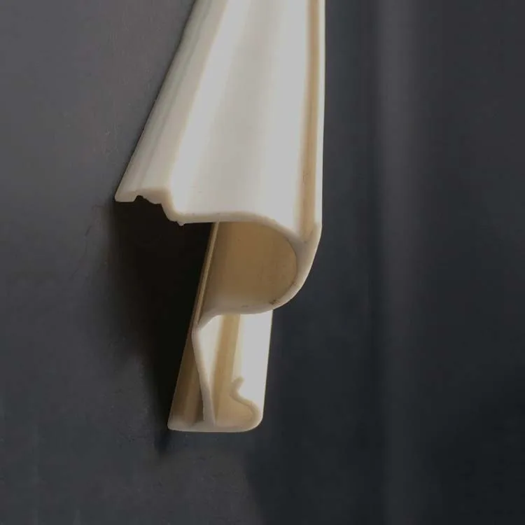 Decorative custom high quality cheap price plastic strip pvc profile for stretch ceilings