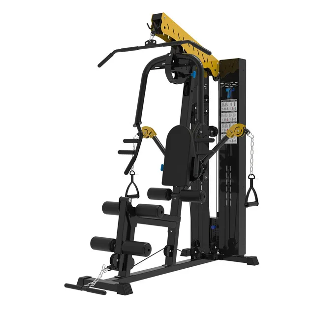 High Quality Black Steel Station Gym Equipment Multi Functional Trainer Function Station