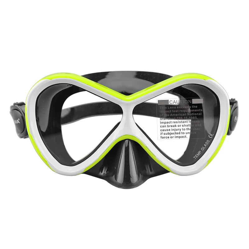 Customization Anti-Leak Child Diving Mask with Nose Cover Easy Adjustable Strap for Boys and Girls Swimming Snorkeling