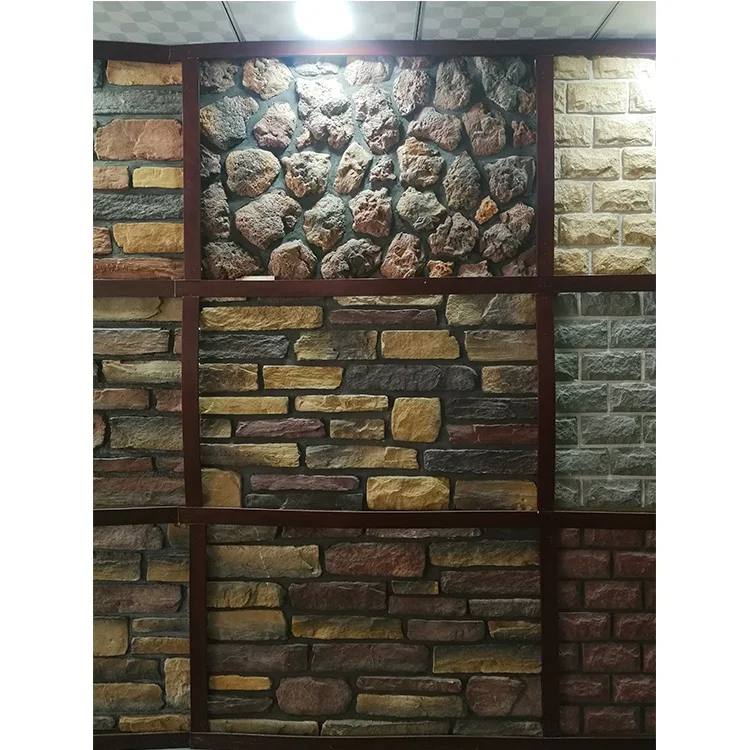 Factory Direct Selling Artificial Pebble Stones High Quality Artificial Stones For Exterior Wall House