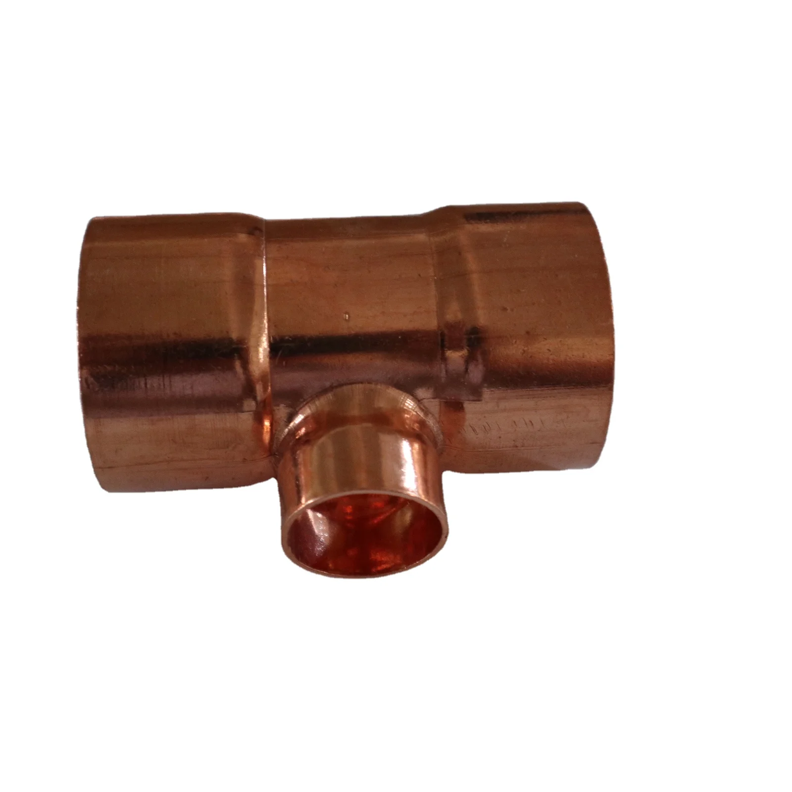 copper Pipe Fittings Equal Tee Y-branch pipe fitting wholesale DN15 Coupling 1 1/8 Inch Elbow Female Copper Coating