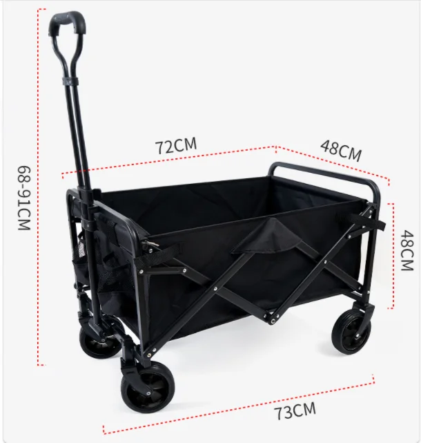 Amazon Hot Seller Garden Cart Large Capacity Outdoor garden beach Folding Wagon