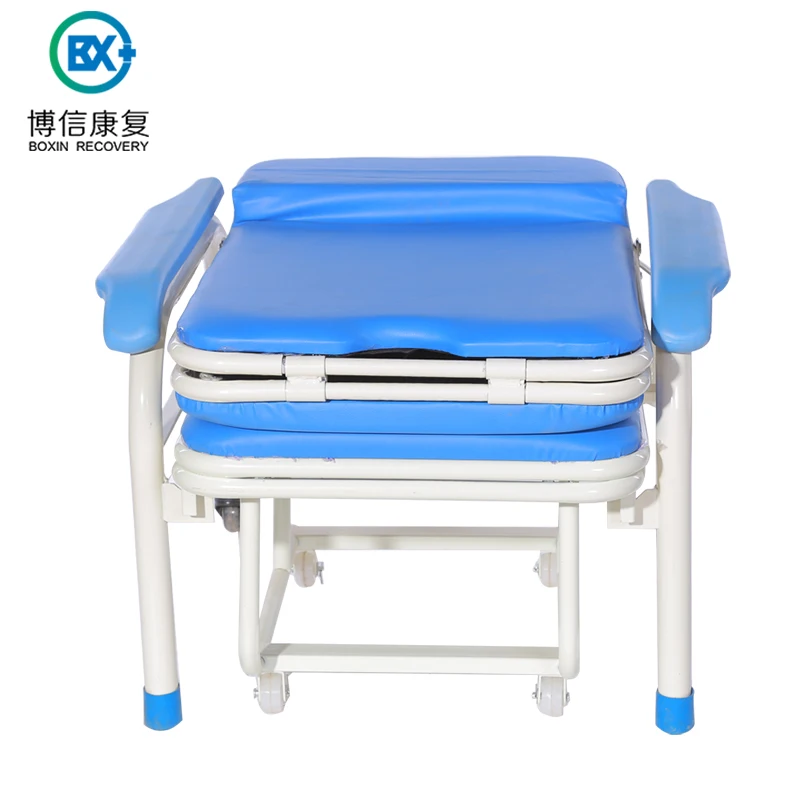 Good quality folding  hospital accompany chair
