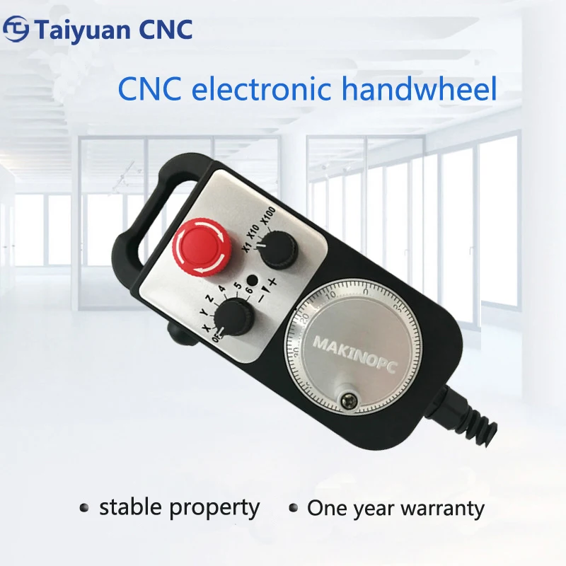 CNC milling with emergency stop self-reset electronic mpg handwheel machining center pulse generator external handwheel