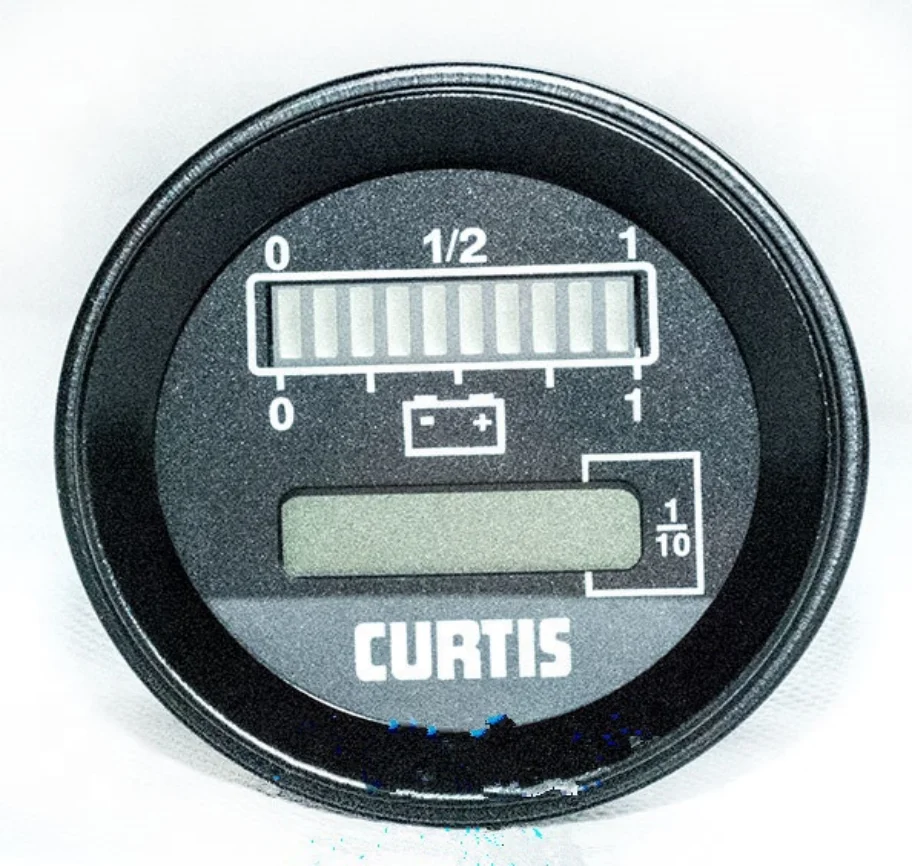 Curtis 803 12 в кластер инструментов круглый индикатор заряда батареи счетчик электроэнергии с функцией отключения низкого