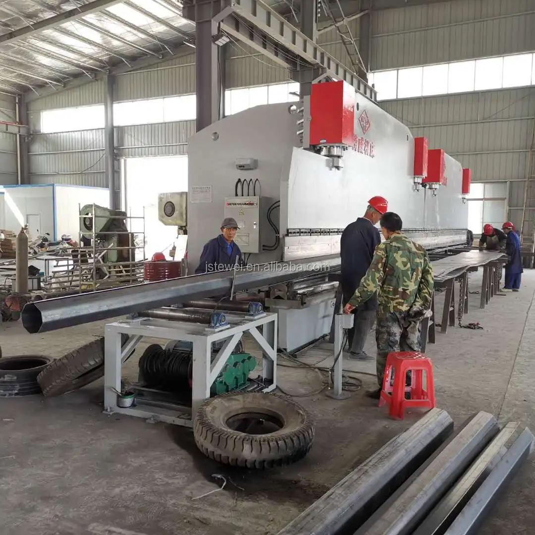 12m Street Light Pole Manufacturing Machine