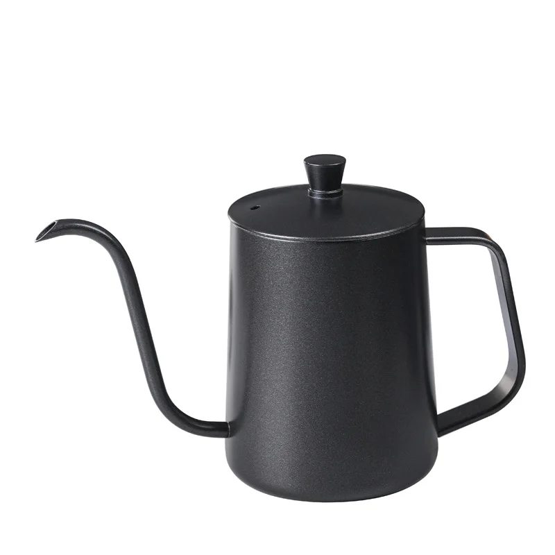 Stainless Steel Hand Coffee Pot Wooden Handle Narrow-billed Drip-type Coffee Ware With Scale