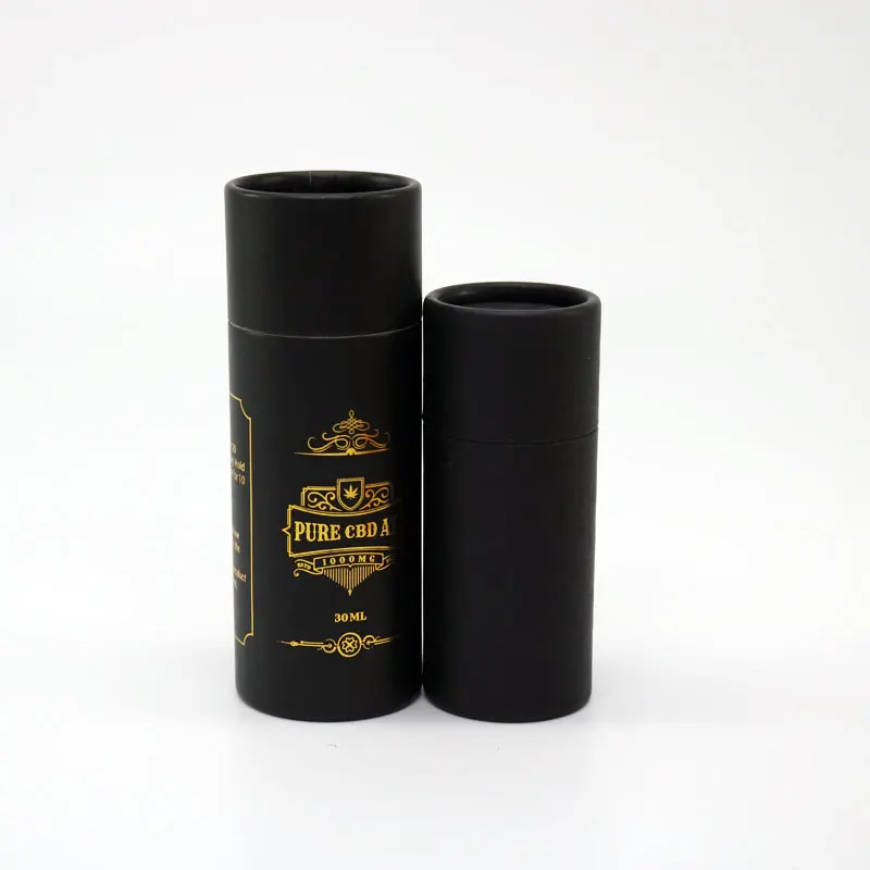 Large eco mini round containers box 100% recycled material custom printing small core packaging paper tube