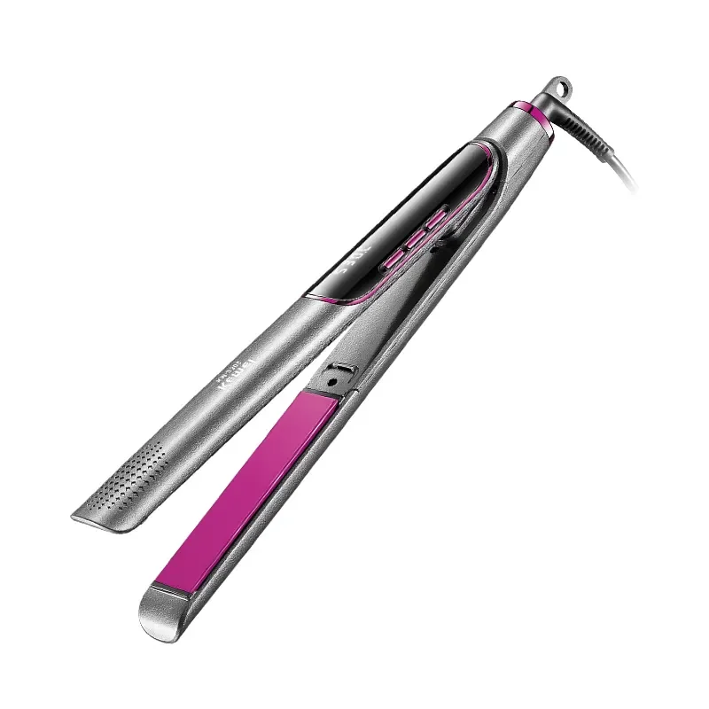 New Design Flat Iron Hair Straightener Km-2302 Custom Private Label Professional Wholesale Hair Straightener
