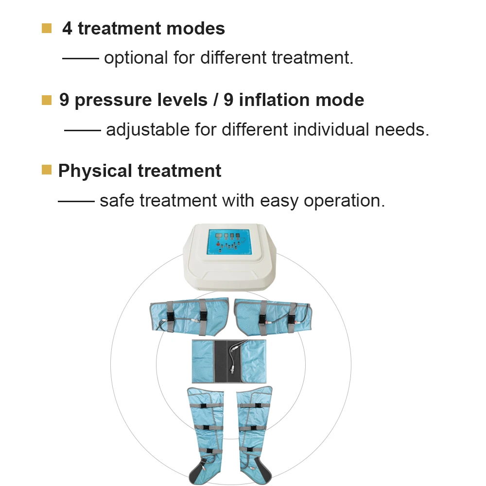 Professional air pressure sauna blanket pain reduction full body massage machine for salon