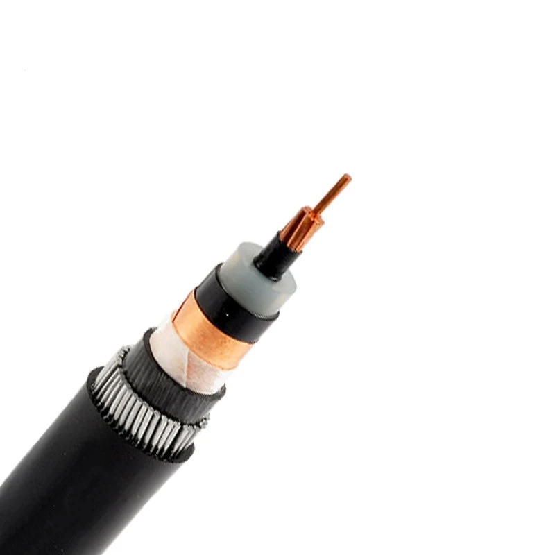 15kv single core copper power cable 120mm  aluminum aluminum conductor 3 core power cable