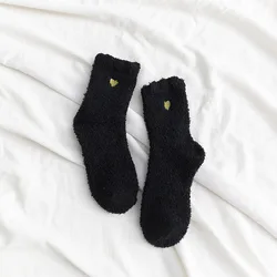 Fashion Woman Fluffy Fuzzy Warm Room Slipper Socks Warm Winter Women Indoor Sofa Sleep Fuzzy Floor socks