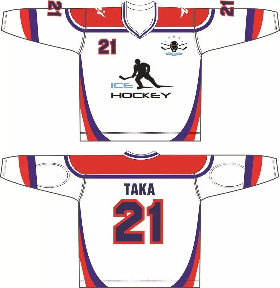 NGT Ice Hockey Wear Quick-dry Uniform Wholesale Hockey Jersey with Name or Numbers