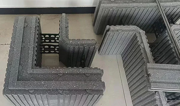 Insulated concrete forms Buildblock of ICF system 35 type thickness