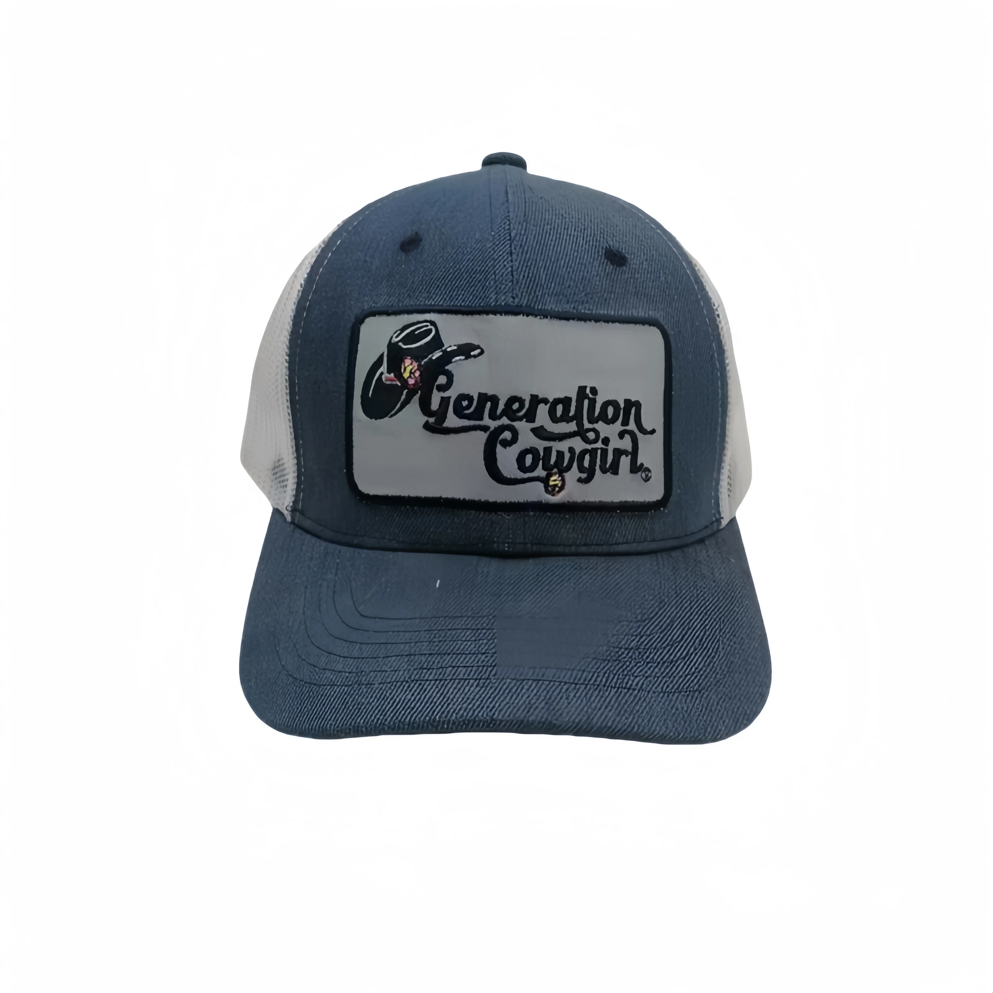 Flat embroidery hats custom 100% cotton 6 panel baseball sports caps Free Logo Design rainbow letter logo Baseball Cap