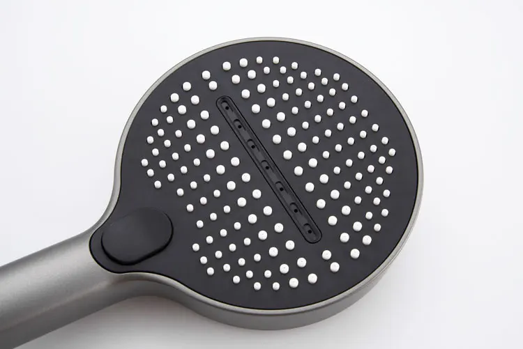 Wall Mounted Double Layer Platform Water Temperature Display Showers Mixer Concealed Faucet Bathroom Shower Brass System Set