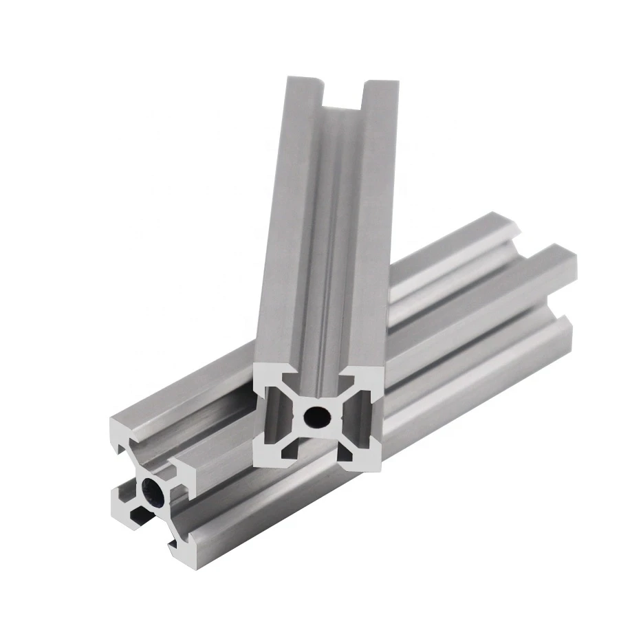 Customizable OEM Aluminum Profile L Shape and Slotted Angle Extrusions Aluminum Angles