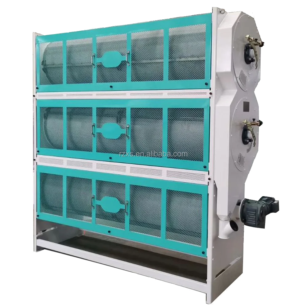 High quality STR MDJY60/60RF rice mill plant white rice seed gravity separator machine length grader rice multi grader