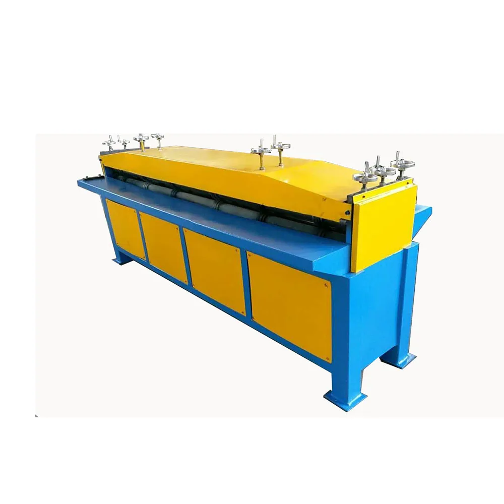 
automatic Ventilation square duct beader and leveler machine duct 