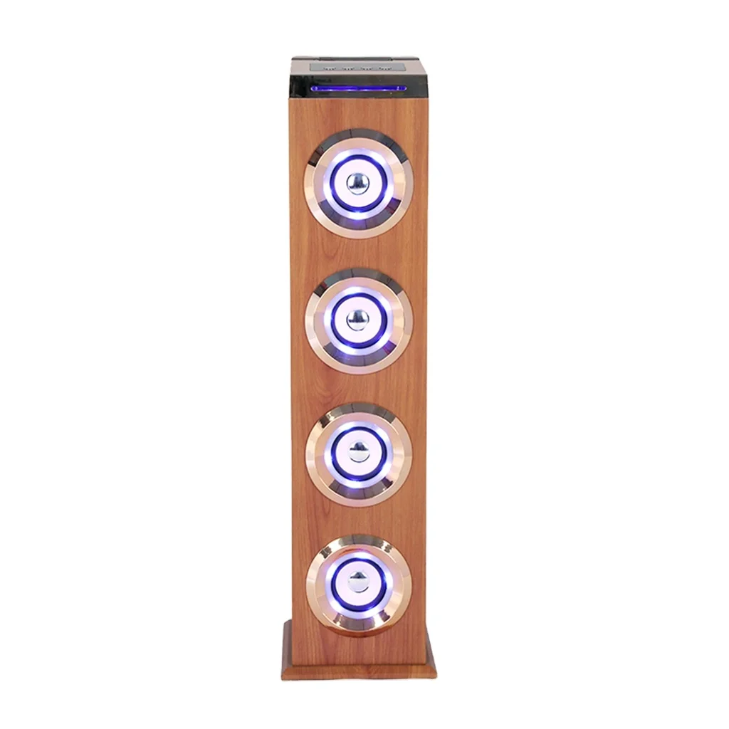 2.1 Wooden Karaoke Tower Home Theatre Sound Speaker Home Theatre System