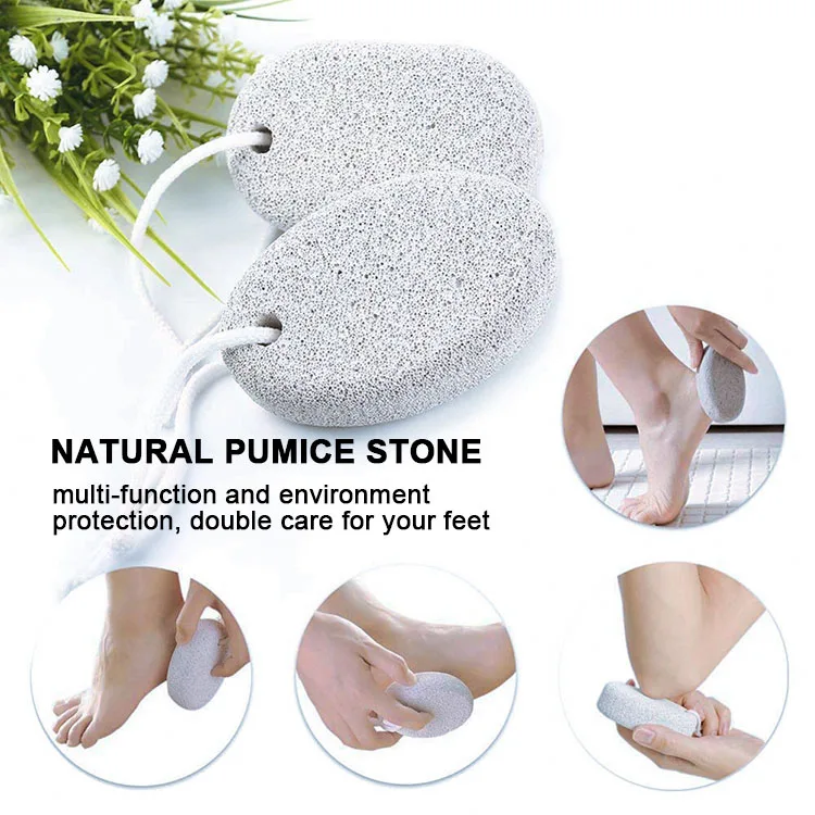 Factory Lava Pumice Stone Foot File Callus Remover Pedicure Manicure Foot Care Clean Tool For Dead Skin