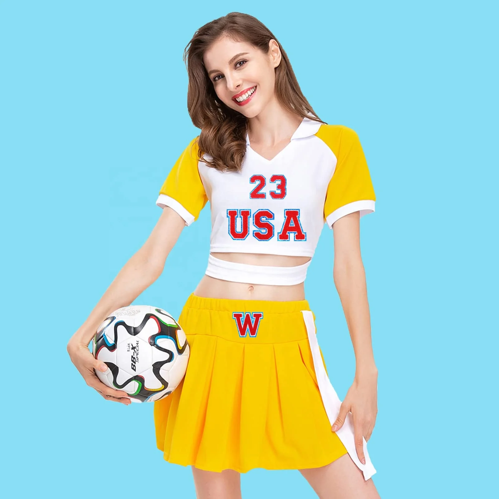 Custom Garment Accessories Embroidery Numbers Or Letter Patches Iron On Glitter Chenille Patches Usa For Clothing