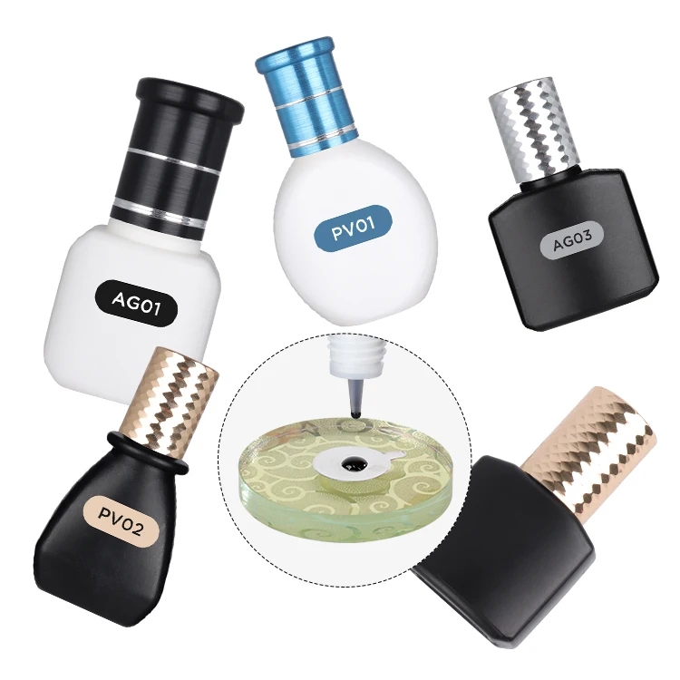 Low Humidity Eyelash Extension Adhesives Glues Fast Dry Oil Resistant Colle Pour Extension De Cils Custom Lash Glue Wholesale