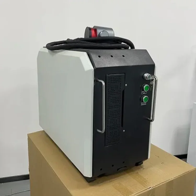 2024 new laser pulse cleaning machine for paint and rust removal mini portable laser cleaning machine