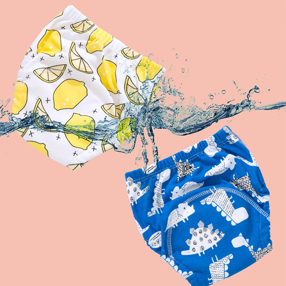 Reusable Baby Girl Swim Cloth Diapers - Adjustable Washable for 0-8 Months Infants - Ideal for Swimming Lessons