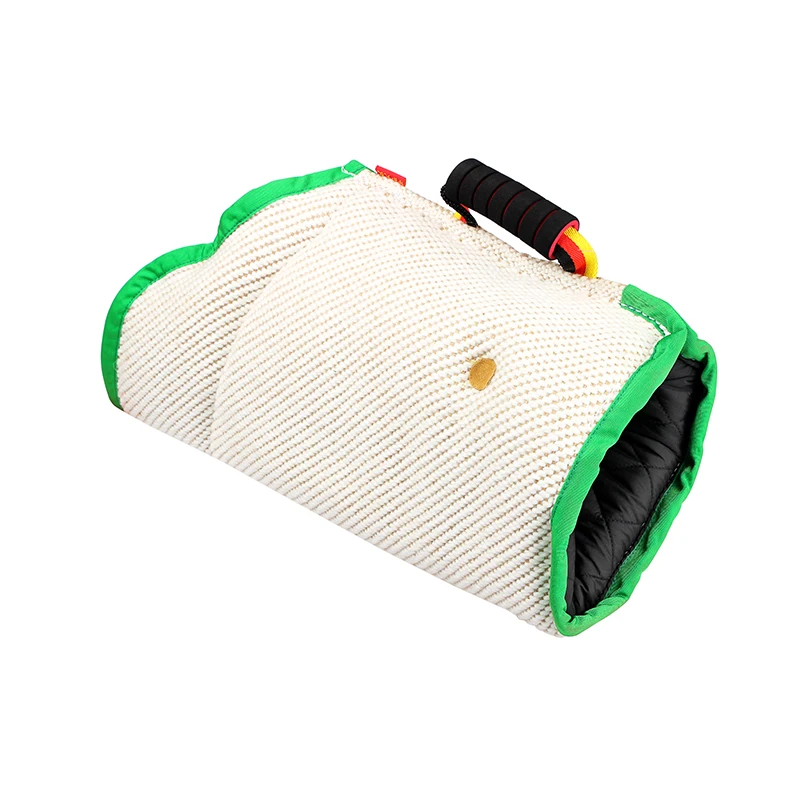 Bengal Jute Puppy Dog Bite Training Sleeve Cuffs Soft Comfort Professional Youth Dog Transition Bite Target