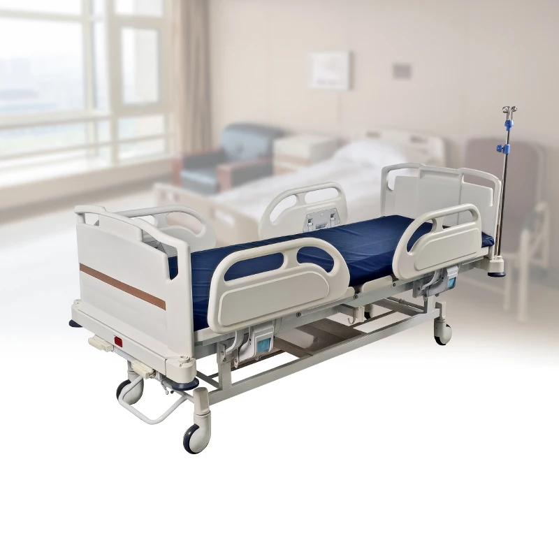 Orp-BMW2S2 New Designed Epoxy Coated Metal Two Crank Manual Medical Hospital Bed