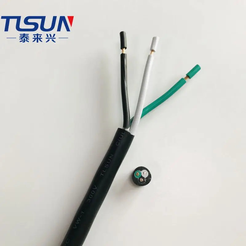 SJTW 3C 14AWG американская сертифицированная водонепроницаемая оболочка наружный силовой