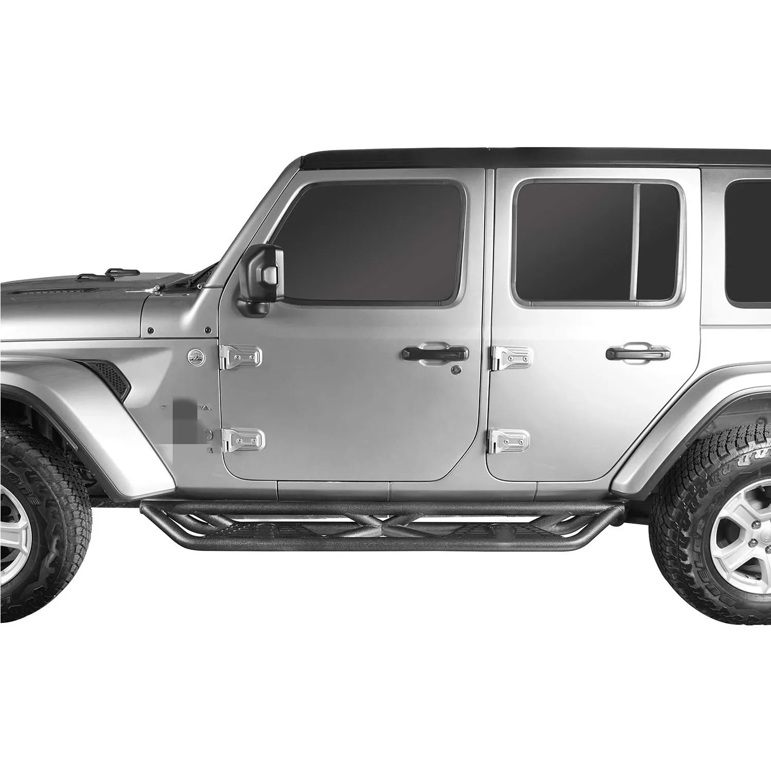 Spedking  hot sales JK JL 2/4 door Car Offroad 4x4 Auto Accessories steel side step For Jeep wrangler