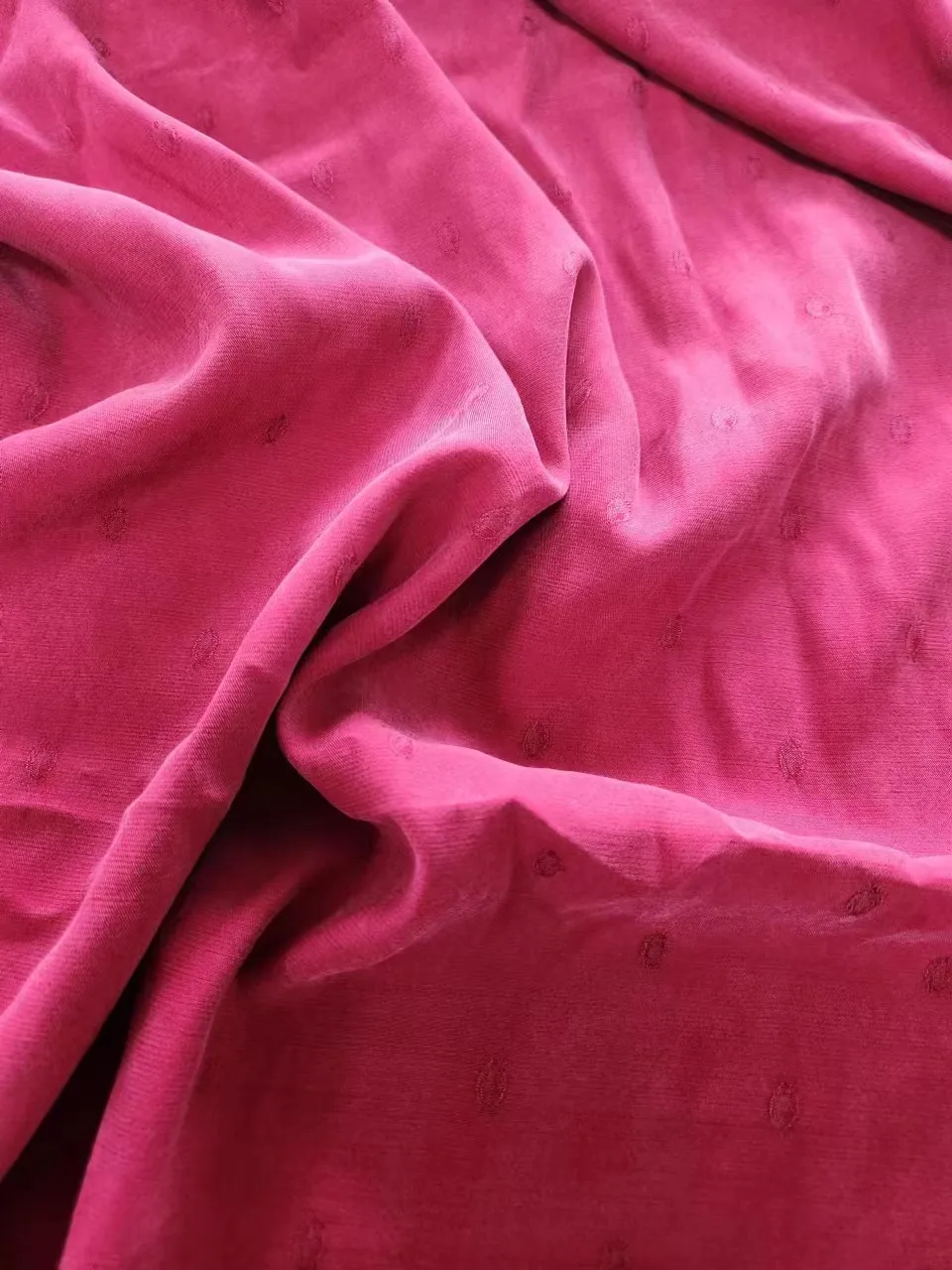 copper jacquard clothing real cupro rayon jacquard fabric