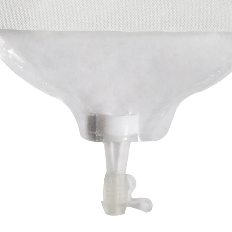 Disposable Drainage Transparent  urostomy bag for urine collection